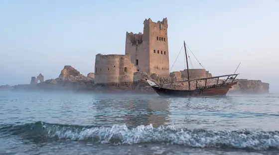 قلعة الدمام الأثرية | صورة مجدّدة بالذكاء الاصطناعي