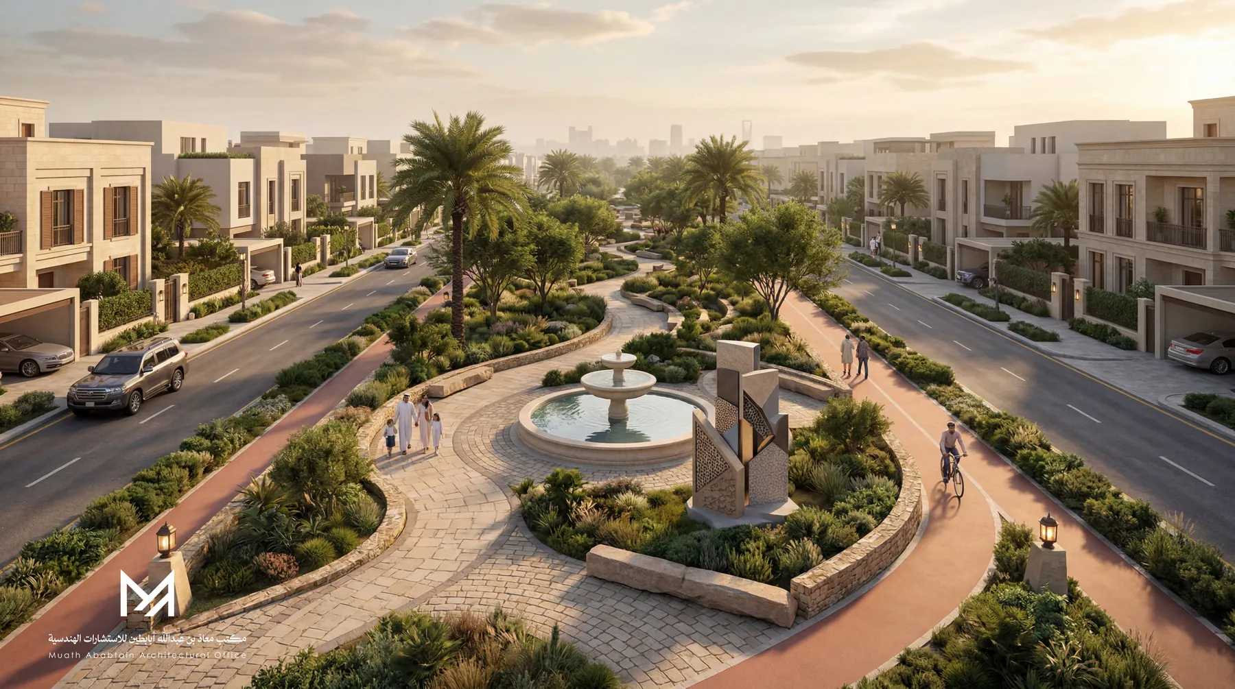 أنسنة حي سكني | الرياض